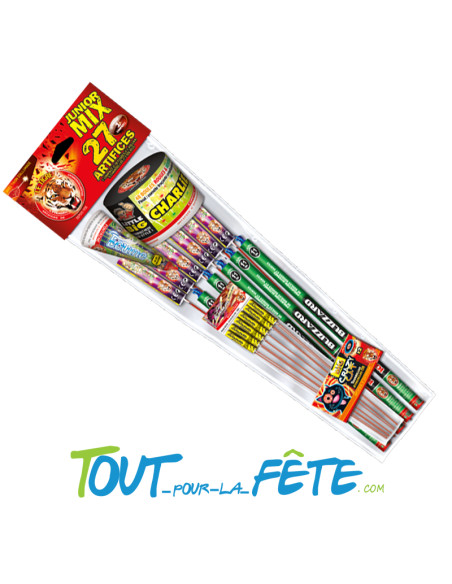 Sachet de 27 artifices junior mix