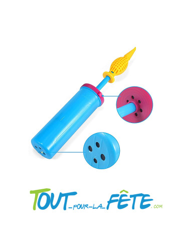 Pompe manuelle pour ballons double action