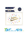 Le livre d'or de mon anniversaire 20 pages Confettis Party