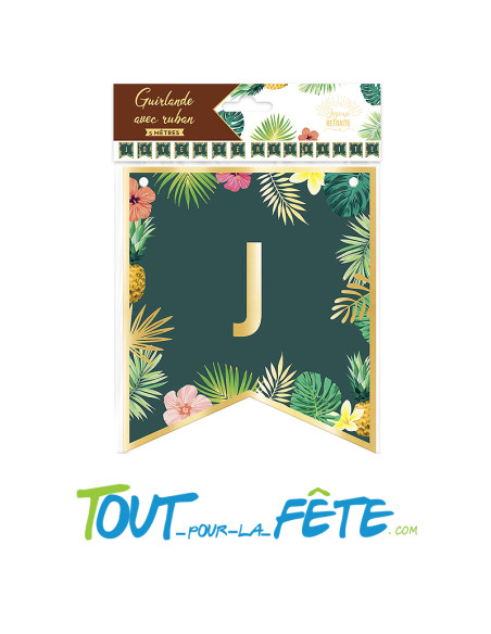 Guirlande "Joyeuse Retraite" 5 mètres