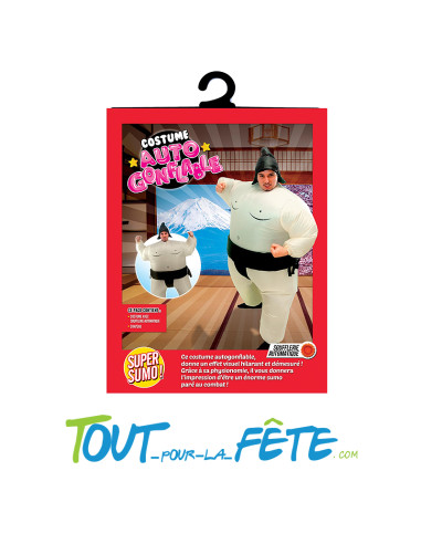 Costume auto gonflable Sumo