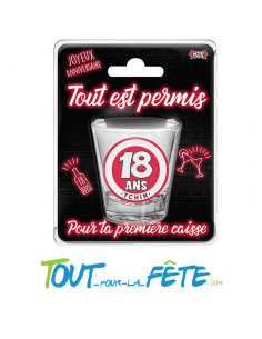 Verre shooter à l'âge 2