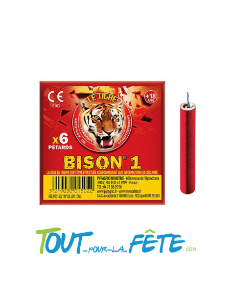 Pétard à mèche Bison 1