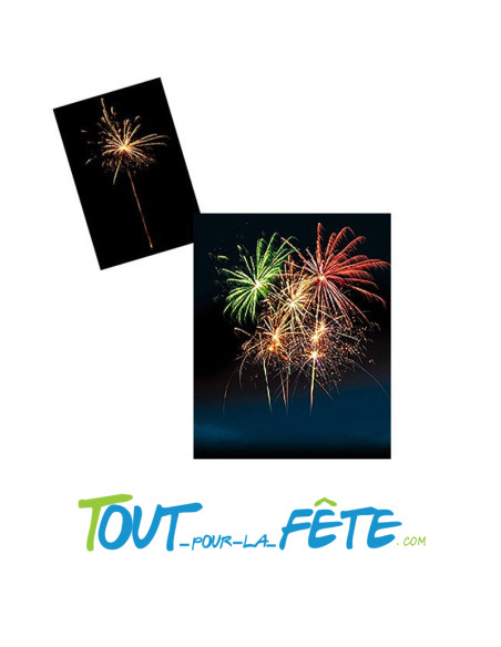 Feux d'artifice Compact CEYLAN ® 19 comètes et bombes