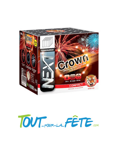 Feux d'artifice Crown couronne scintillante