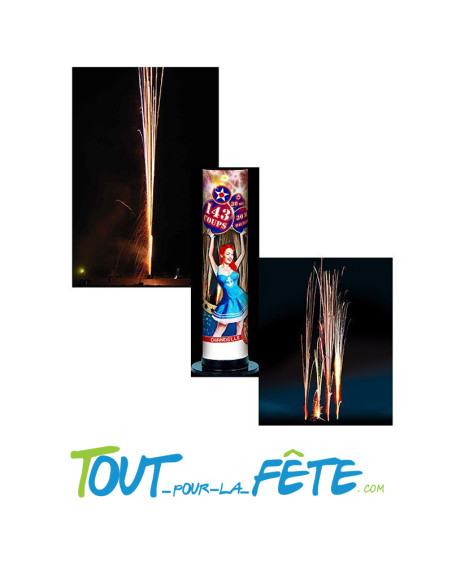 Chandelle œil de Paon 143 coups