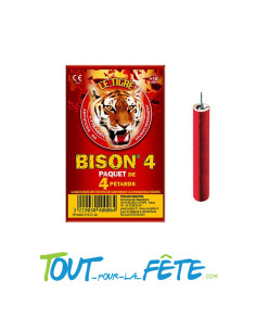 Pétard à mèche Bison 4 2