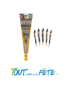 Lot de 14 fusées Lords of fire Monark hauteur 30 m 2