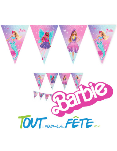 Guirlande Barbie fantasy 2.3 mètres