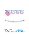 Guirlande Barbie fantasy happy birthday 2 mètres
