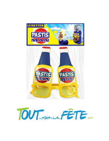 Lunettes Pastis Man pour en mettre plein la vue