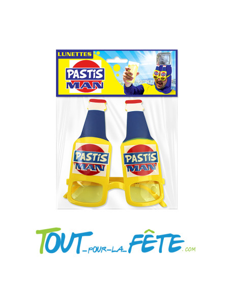 Lunettes Pastis Man pour en mettre plein la vue