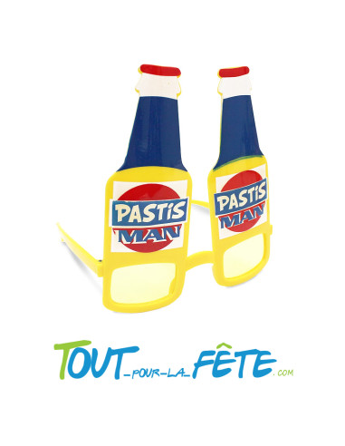 Lunettes Pastis Man pour en mettre plein la vue