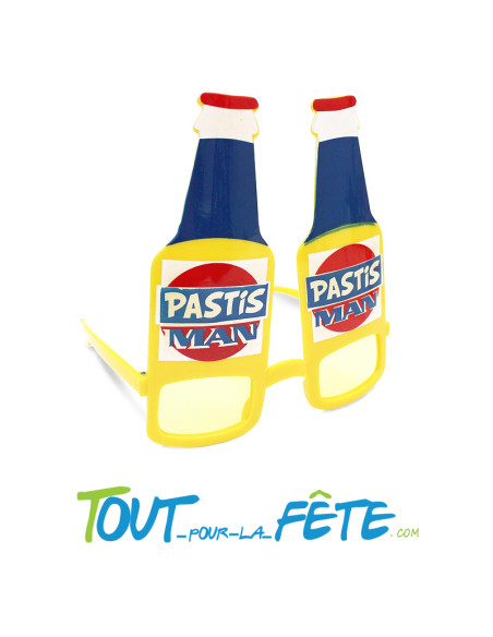 Lunettes Pastis Man pour en mettre plein la vue