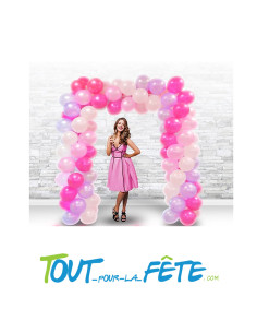 Arche à ballons rectangle hauteur 2 mètres 2