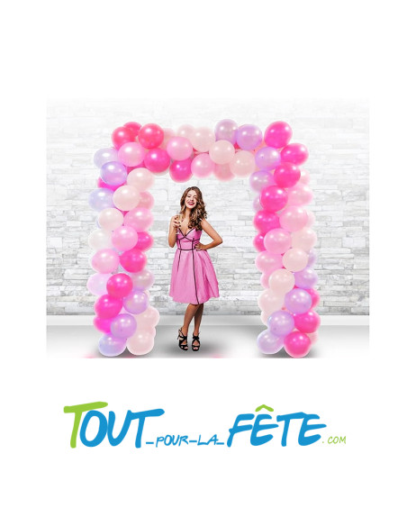 Arche à ballons rectangle hauteur 2 mètres