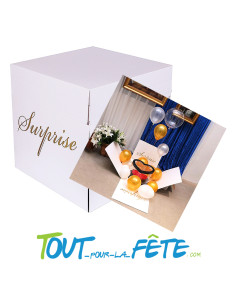 Boîte blanche surprise pour ballons 2