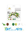 Kit de 40 ballons thème Dinosaure