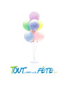 Support acrylique pour 7 ballons 30 cm