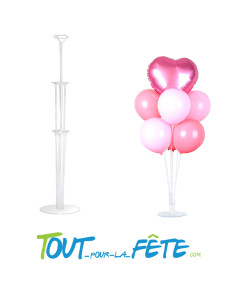 Support acrylique pour 7 ballons 30 cm 2