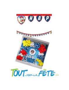 Guirlande Pat'Patrouille happy birthday 2.4 mètres 2