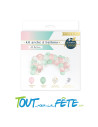 Kit de 40 ballons reveal gender couleur bleu et rose