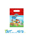 Lot de 6 sacs a bonbons cadeaux Pat'Patrouille