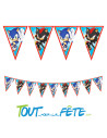 Bannière en papier Sonic L'hérisson 2.3 m