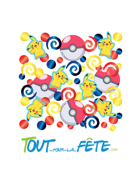 Lot de confettis Pokémon © 14g