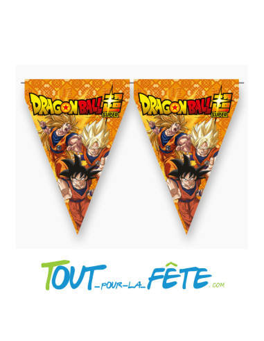 Guirlande de drapeaux Dragon Ball © 3 mètres