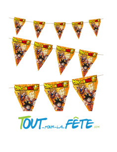 Guirlande de drapeaux Dragon Ball © 3 mètres 2