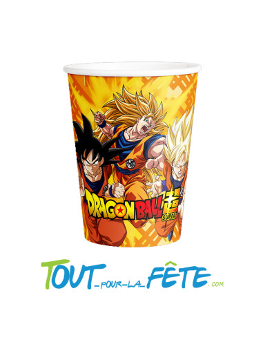 Lot de 8 verres Dragon Ball ©