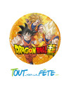 Lot de 8 assiettes Dragon Ball ©