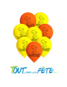 Lot de 8 ballons Dragon Ball ©