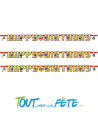 1 guirlande en carton Sam le pompier © 1.80 mètres