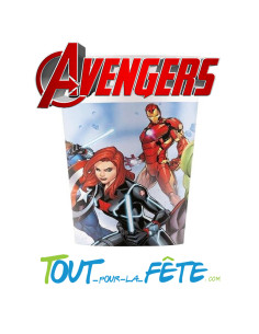 Lot de 8 gobelets en carton Avengers © 2