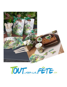 Lot de 10 gobelet Dinosaure 27cl 2