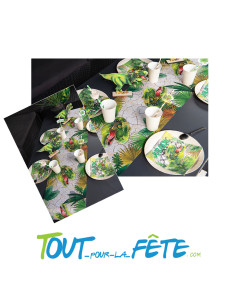 Lot de 20 serviettes Dinosaure 33 cm 2