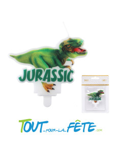 Bougie Dinosaure Jurassic 7 cm