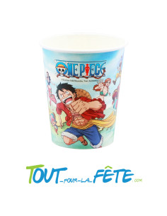 Lot de 8 verres One piece ©