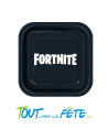 Lot de 8 assiettes fortnite © epic games