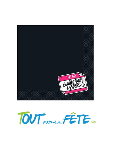 Lot de16 serviettes cocktail fortnite © epic games