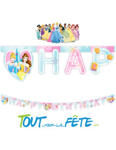 Guirlande de lettres Princesses Disney © 2 mètres 2