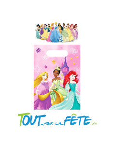 Lot de 6 sacs à cadeau Princesses Disney © 2