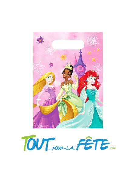 Lot de 6 sacs à cadeau Princesses Disney ©