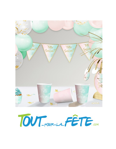 Lot de 6 verres fille ou garçon ?