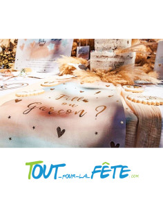Chemin de table fille ou garçon ? 5 mètres 2