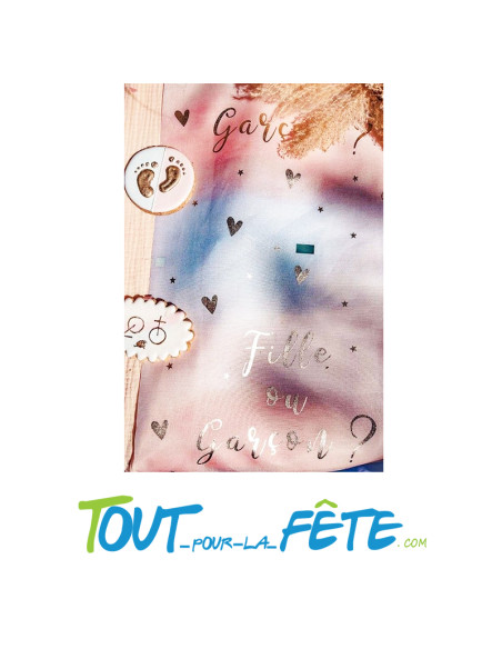 Chemin de table fille ou garçon ? 5 mètres