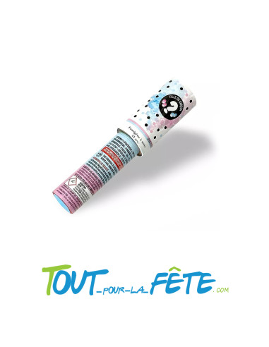 Fumigène Reveal Gender/Baby shower Bleu