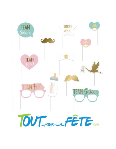Photo Booth spécial Gender Reveal
